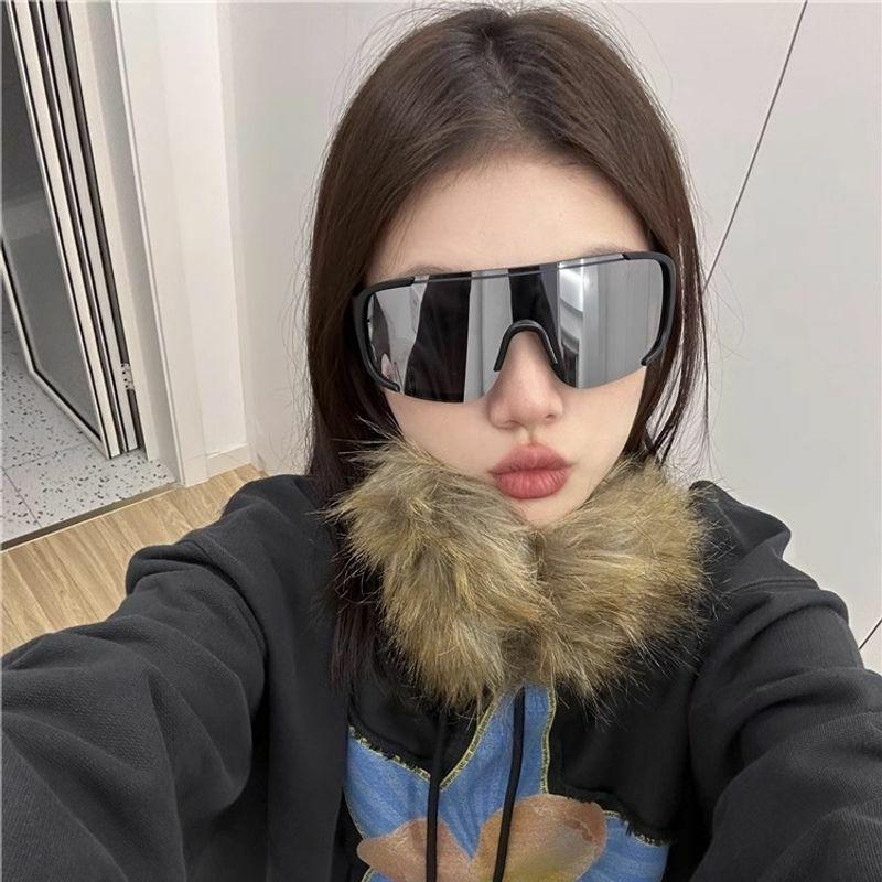 Women’s Sunglasses | Casual Simple Style Color Block Solid Color Pc Special-Shaped Mirror Half Frame Sunglasses Glasses Women's Sunglasses