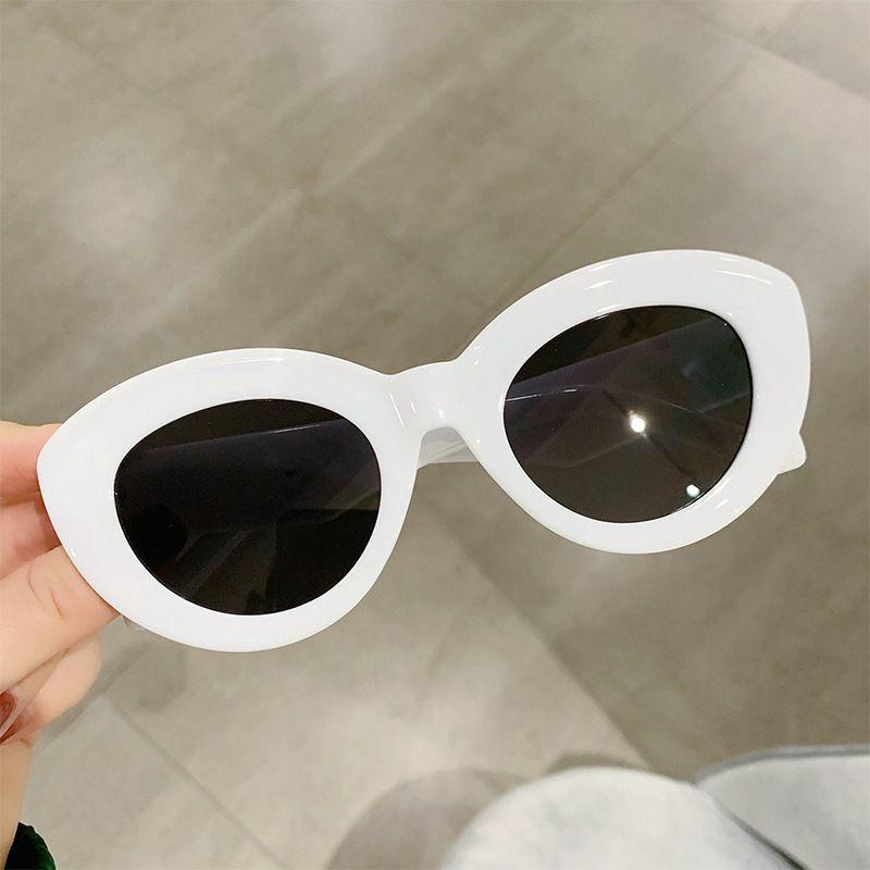 Women’s Sunglasses | casual simple style solid color leopard ac cat eye full frame women’s sunglasses Glasses Women's Sunglasses