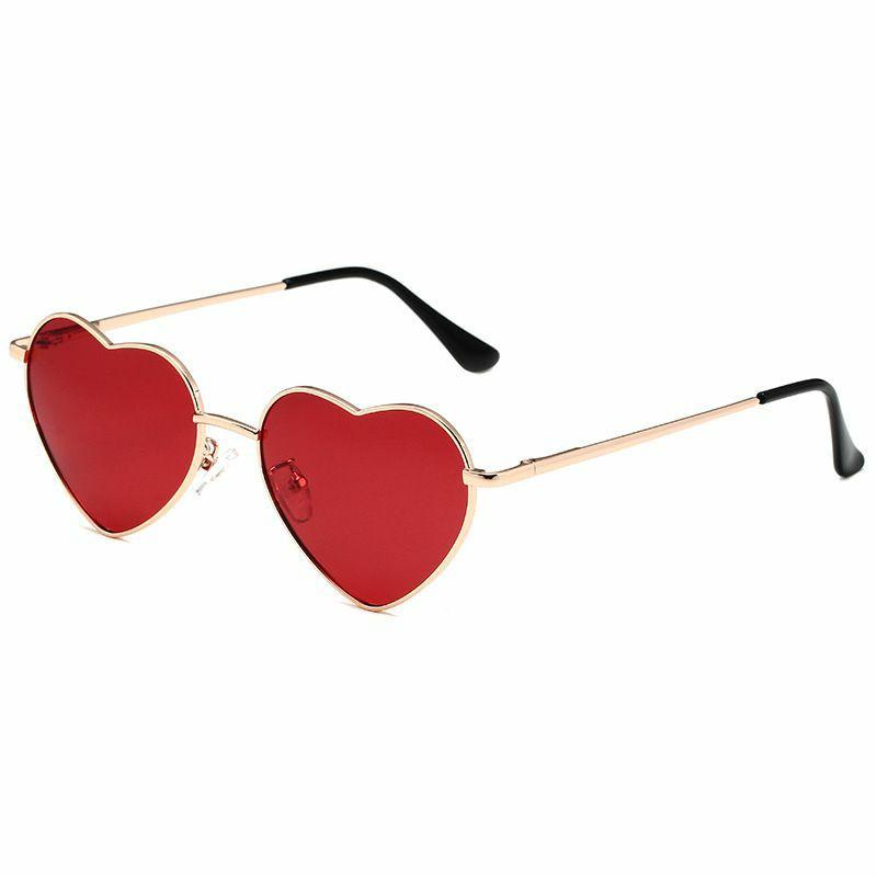 Women’s Sunglasses | casual vacation heart shape tac special-shaped mirror full frame women’s sunglasses Glasses Women's Sunglasses