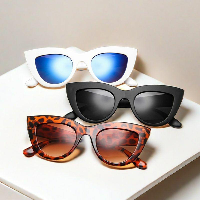 Women’s Sunglasses | Casual Vintage Style Vacation Geometric Pc Cat Eye Full Frame Sunglasses Glasses Women's Sunglasses