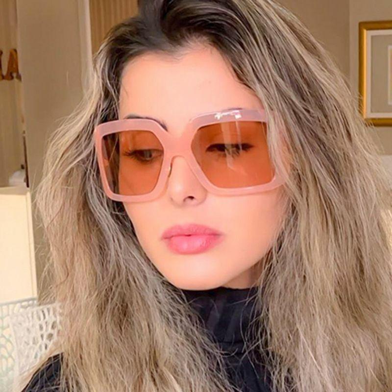 Women’s Sunglasses | classic best selling new big frame sunglasses uv400 sunglasses trend arc frame  wholesale nihaojewelry Glasses Women's Sunglasses