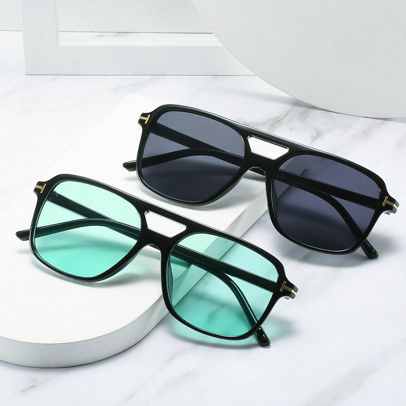 Women’s Sunglasses | classic style color block ac square patchwork full frame women’s sunglasses Glasses Women's Sunglasses