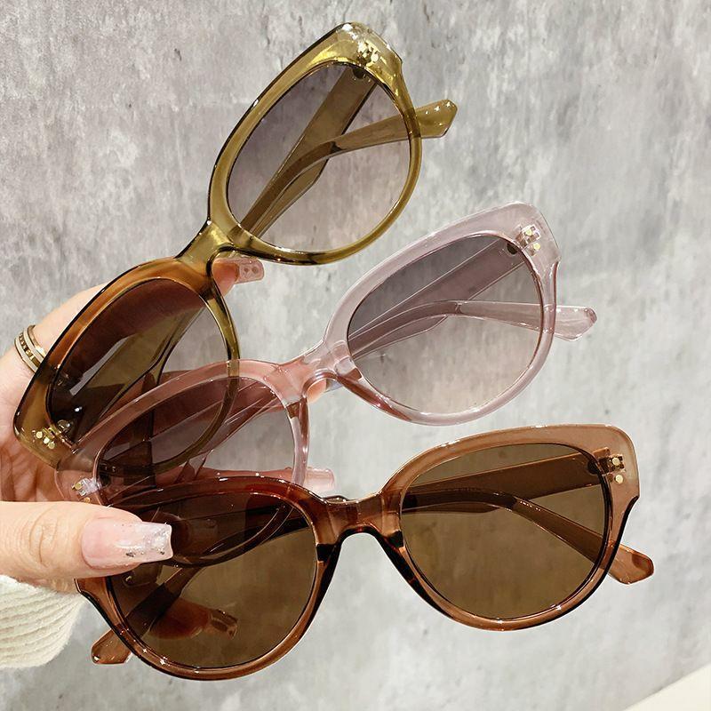 Women’s Sunglasses | Classic Style Color Block Pc Oval Frame Full Frame Glasses Glasses Women's Sunglasses