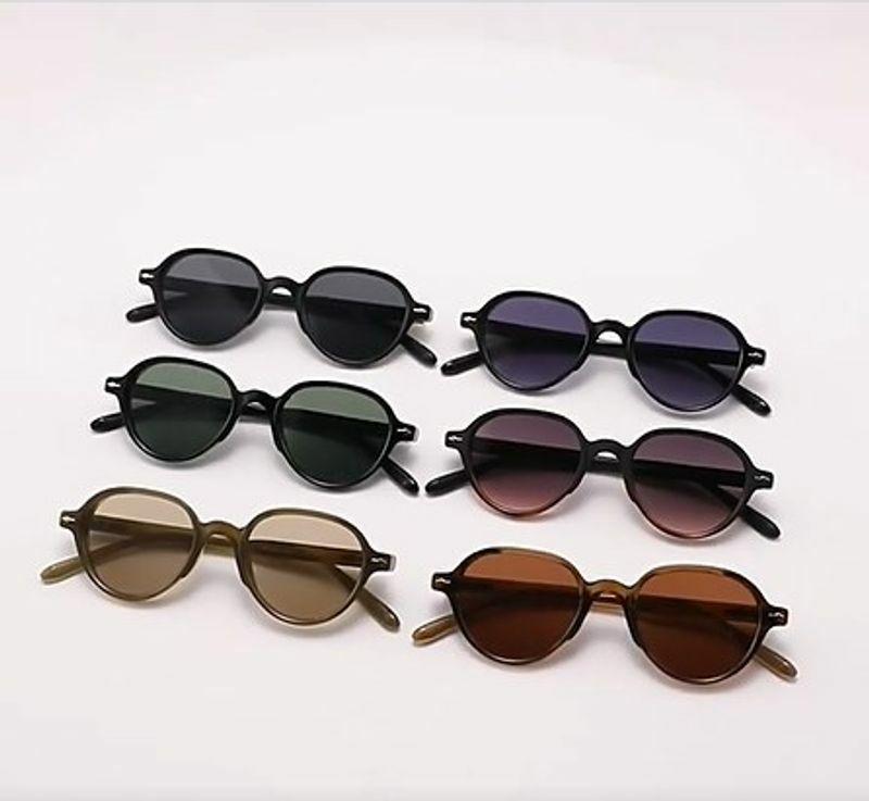 Women’s Sunglasses | classic style color block pc round frame full frame women’s sunglasses Glasses Women's Sunglasses