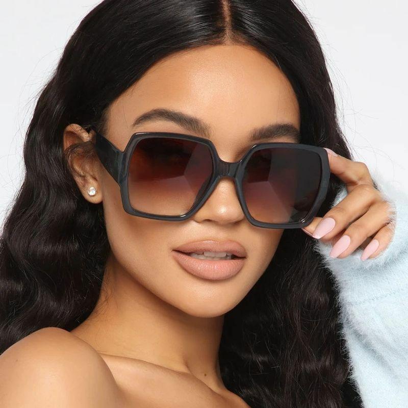 Women’s Sunglasses | classic style streetwear square ac square full frame women’s sunglasses Glasses Women's Sunglasses