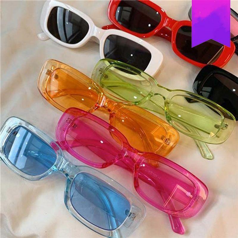 Women’s Sunglasses | elegant hip-hop retro resin square full frame women’s sunglasses Glasses Women's Sunglasses