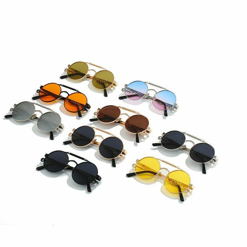 Women’s Sunglasses | Elegant Simple Style Color Block Pc Round Frame Full Frame Sunglasses Glasses Women's Sunglasses