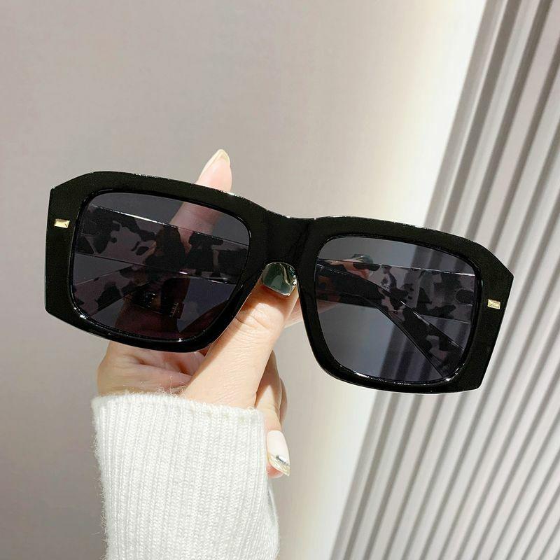 Women’s Sunglasses | Elegant Simple Style Leopard Pc Square Full Frame Sunglasses Glasses Women's Sunglasses