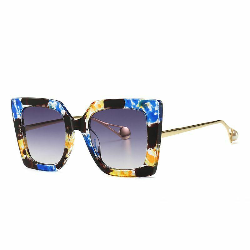 Women’s Sunglasses | european and american retro sunglasses cat eye big frame sunglasses trend Glasses Women's Sunglasses