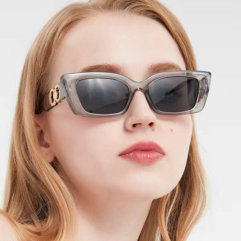 Women’s Sunglasses | exaggerated punk streetwear square ac square full frame women’s sunglasses Glasses Women's Sunglasses