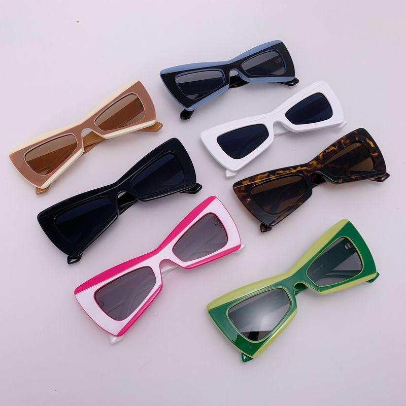 Women’s Sunglasses | fashion color block pc butterfly frame full frame women’s sunglasses Glasses Women's Sunglasses