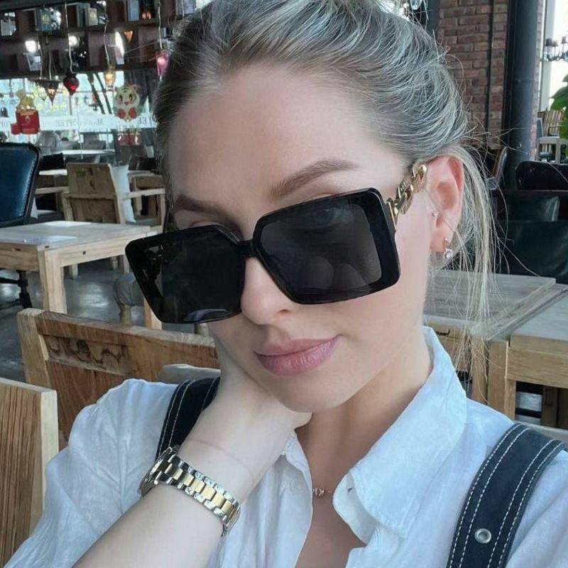 Women’s Sunglasses | fashion geometric pc resin square full frame women’s sunglasses Glasses Women's Sunglasses