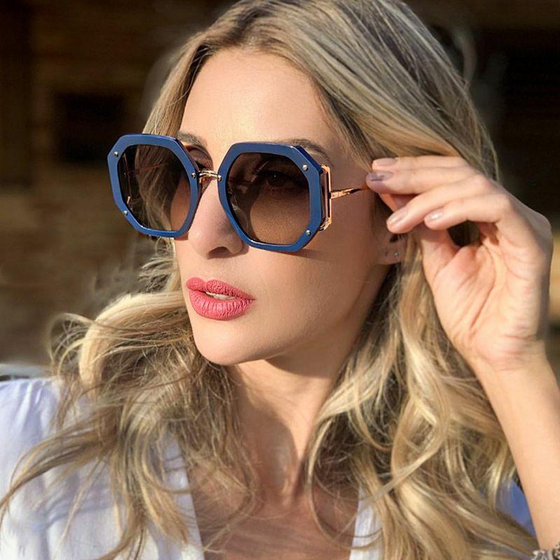 Women’s Sunglasses | fashion leopard ac square full frame women’s sunglasses Glasses Women's Sunglasses