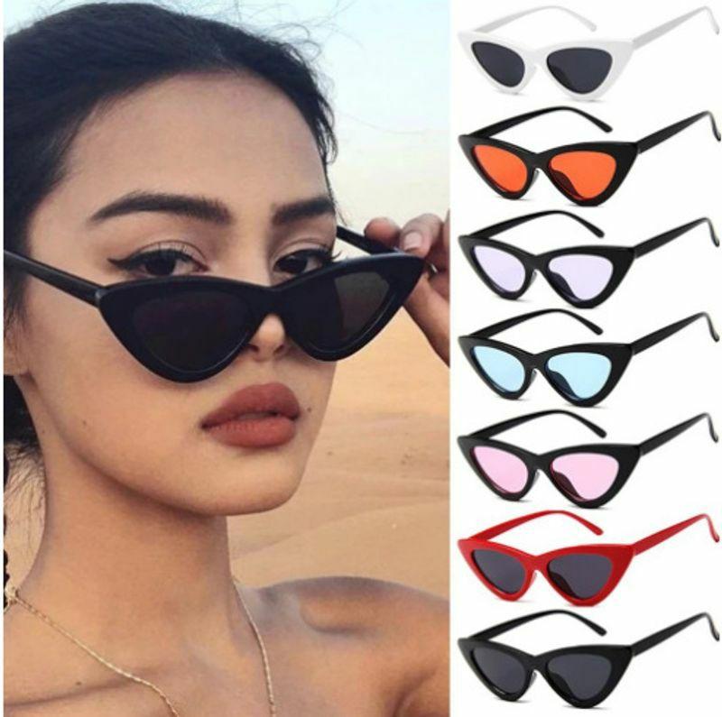 Women’s Sunglasses | fashion solid color ac cat eye full frame women’s sunglasses Glasses Women's Sunglasses