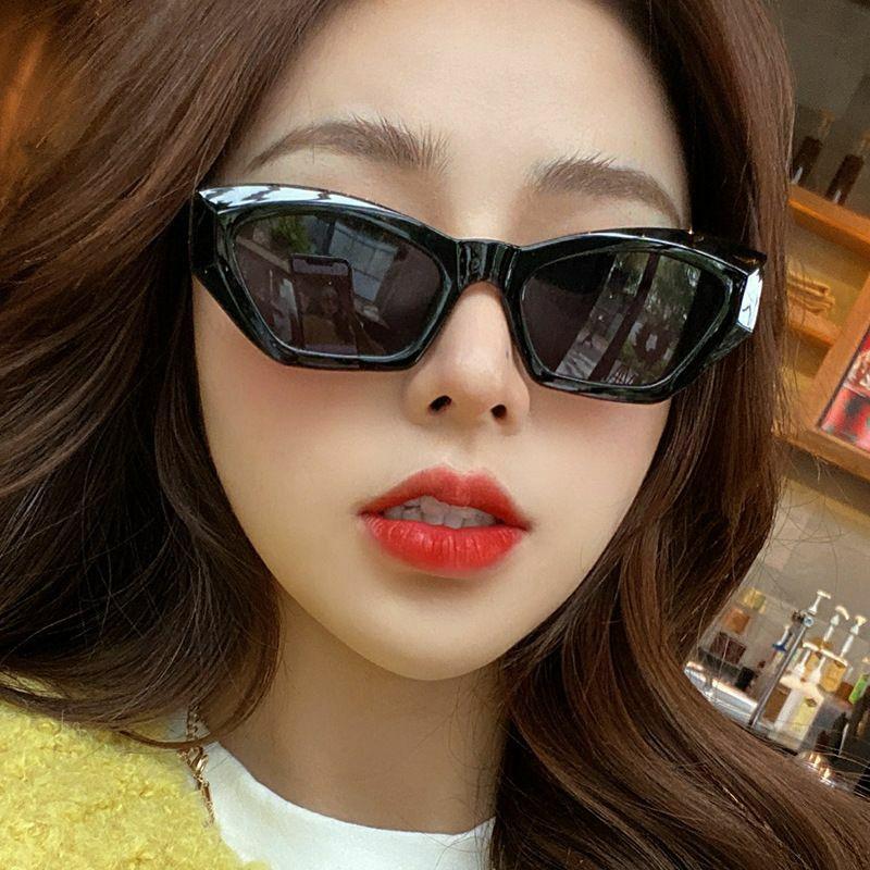 Women’s Sunglasses | fashion solid color ac special-shaped mirror full frame women’s sunglasses Glasses Women's Sunglasses