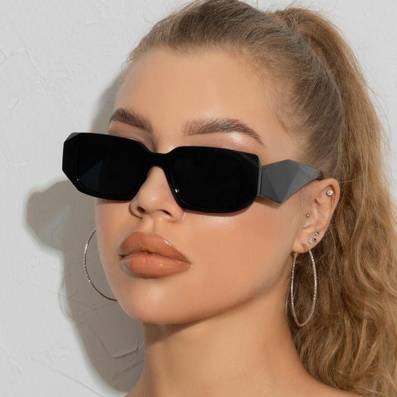 Women’s Sunglasses | fashion square small frame female wide leg sunglasses Glasses Women's Sunglasses