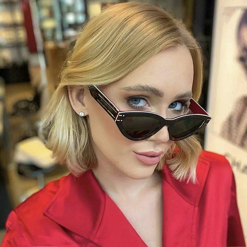 Women’s Sunglasses | hip-hop ac cat eye triangle full frame women’s sunglasses Glasses Women's Sunglasses