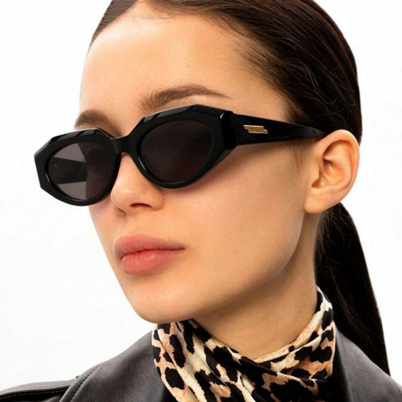 Women’s Sunglasses | hip-hop color block leopard pc special-shaped mirror full frame women’s sunglasses Glasses Women's Sunglasses