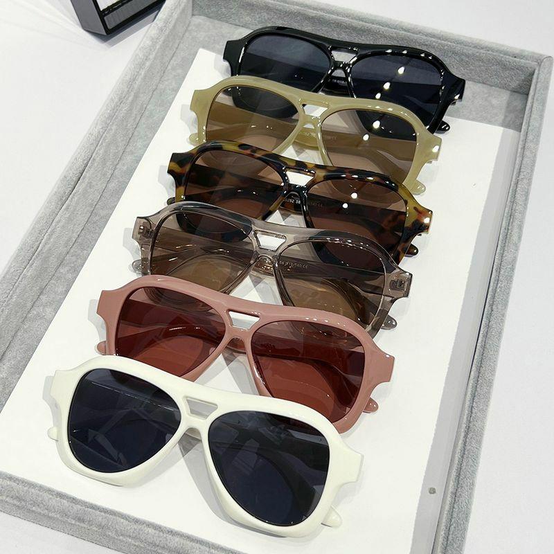 Women’s Sunglasses | hip-hop streetwear solid color leopard ac toad glasses full frame women’s sunglasses Glasses Women's Sunglasses