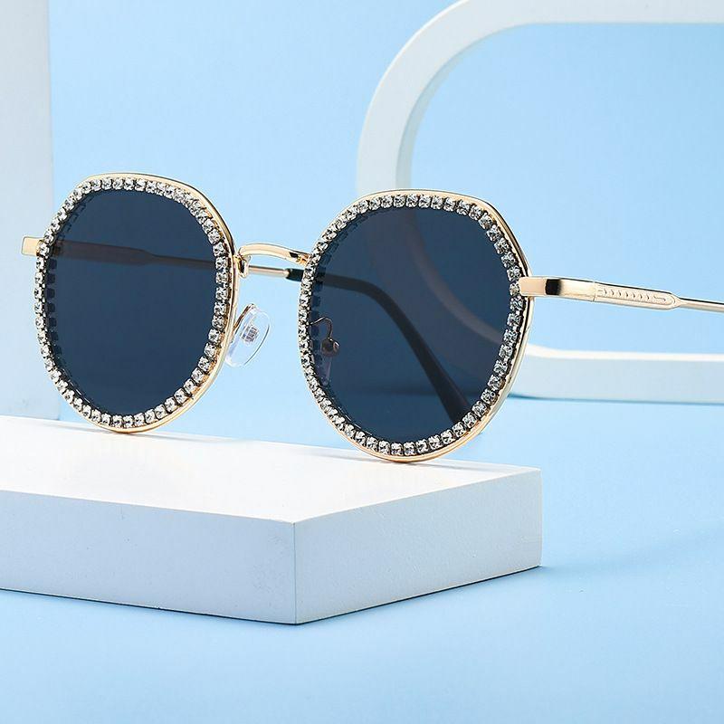 Women’s Sunglasses | IG Style Hip-Hop Solid Color Pc Polygon Diamond Full Frame Sunglasses Glasses Women's Sunglasses