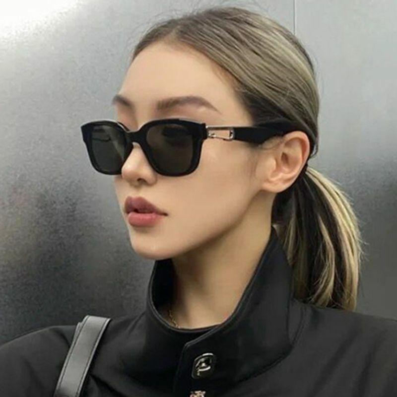 Women’s Sunglasses | new back-shaped buckle decoration  small square frame sunglasses Glasses Women's Sunglasses