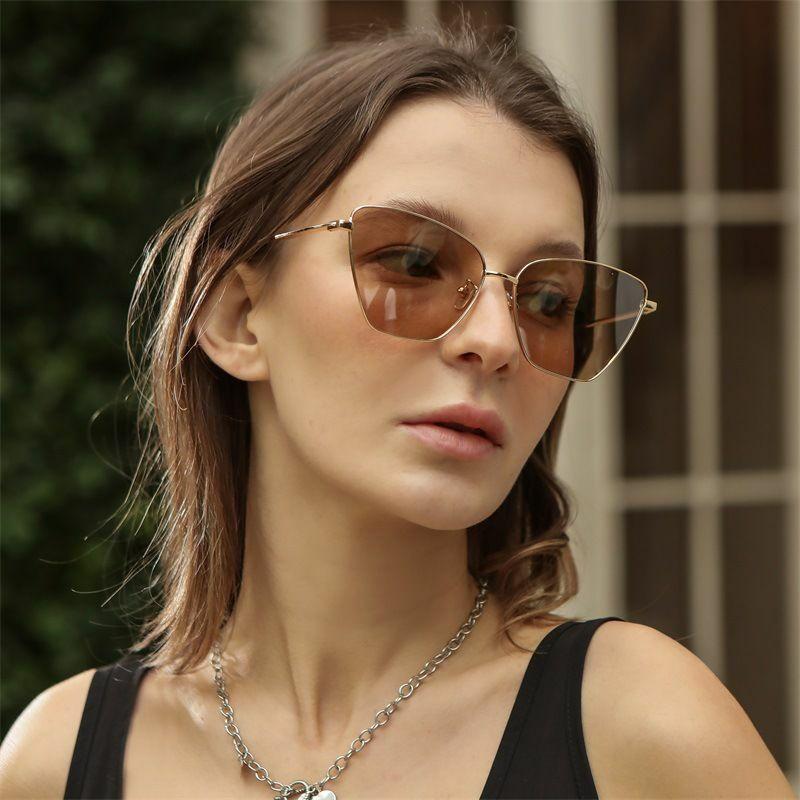 Women’s Sunglasses | retro solid color pc cat eye full frame women’s sunglasses Glasses Women's Sunglasses