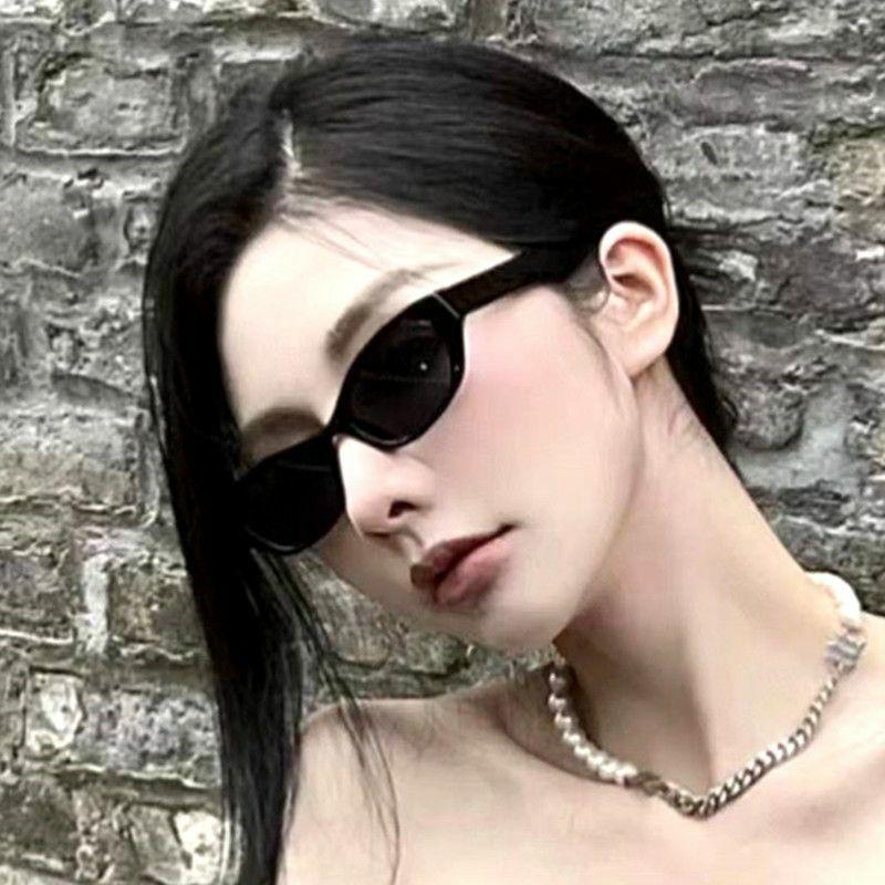 Women’s Sunglasses | simple style color block pc special-shaped mirror full frame women’s sunglasses Glasses Women's Sunglasses