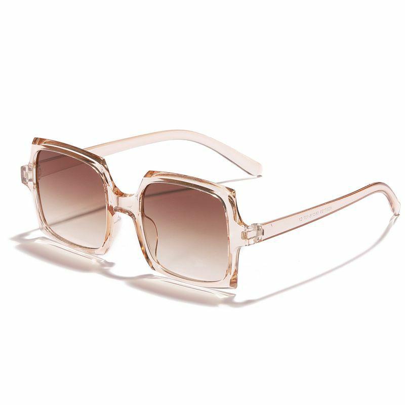 Women’s Sunglasses | simple style solid color ac square full frame women’s sunglasses Glasses Women's Sunglasses