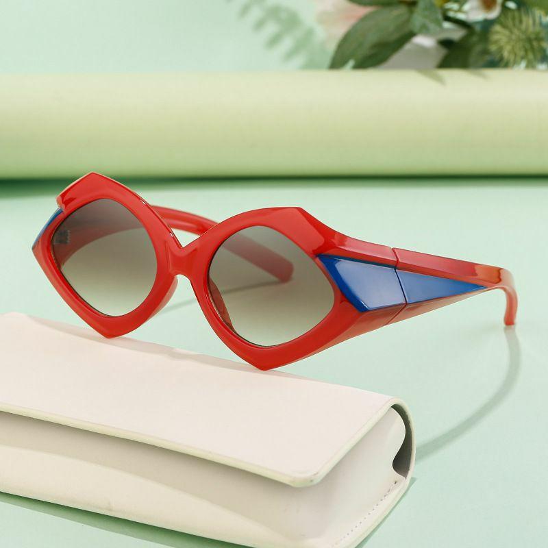 Women’s Sunglasses | Simple Style Solid Color Pc Special-Shaped Mirror Full Frame Glasses Glasses Women's Sunglasses