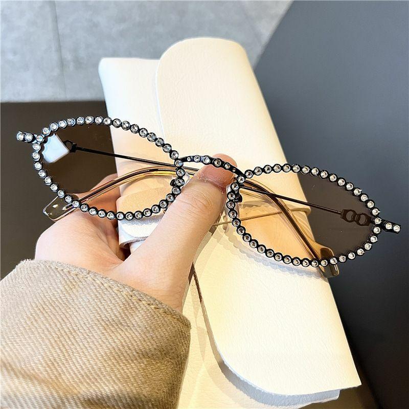 Women’s Sunglasses | streetwear solid color pc round frame full frame women’s sunglasses Glasses Women's Sunglasses