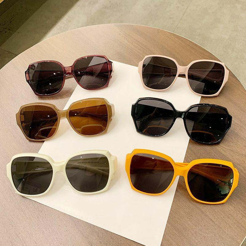 Women’s Sunglasses | Streetwear Solid Color Tac Oval Frame Full Frame Sunglasses Glasses Women's Sunglasses