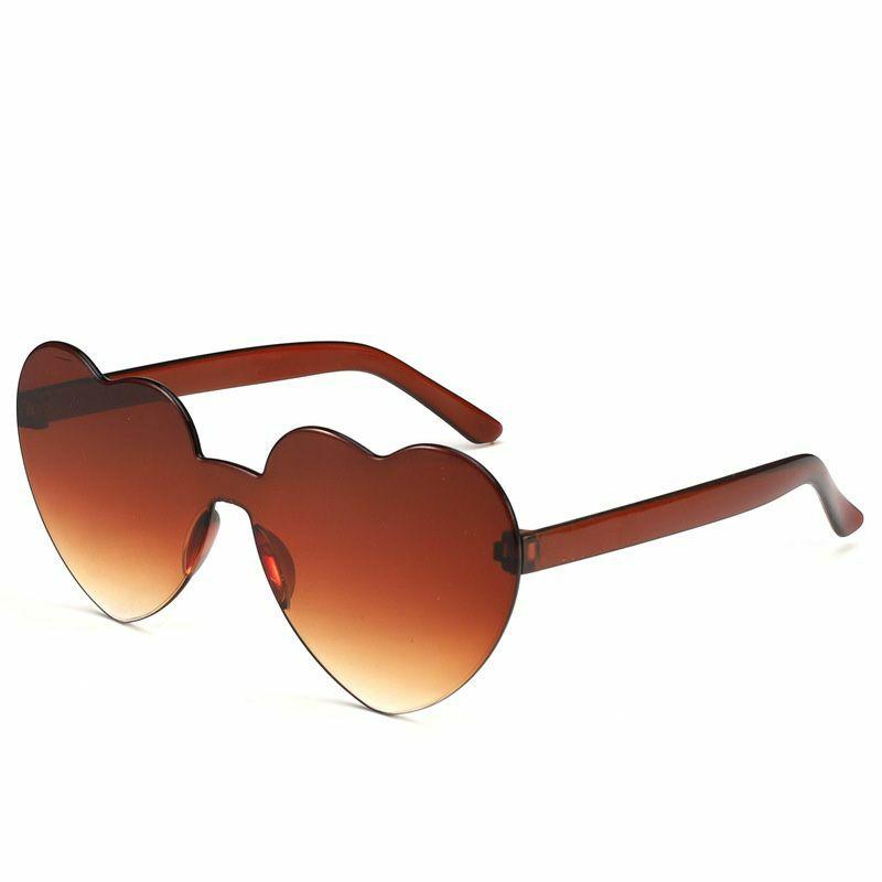 Women’s Sunglasses | unisex fashion heart shape pc polygon sunglasses Glasses Women's Sunglasses