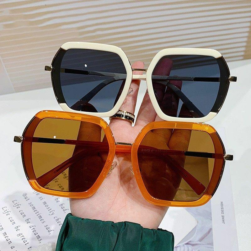 Women’s Sunglasses | vacation solid color pc polygon full frame women’s sunglasses Glasses Women's Sunglasses