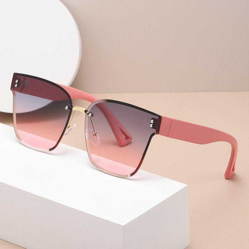 Women’s Sunglasses | Vacation Streetwear Geometric Pc Square Frameless Glasses Glasses Women's Sunglasses