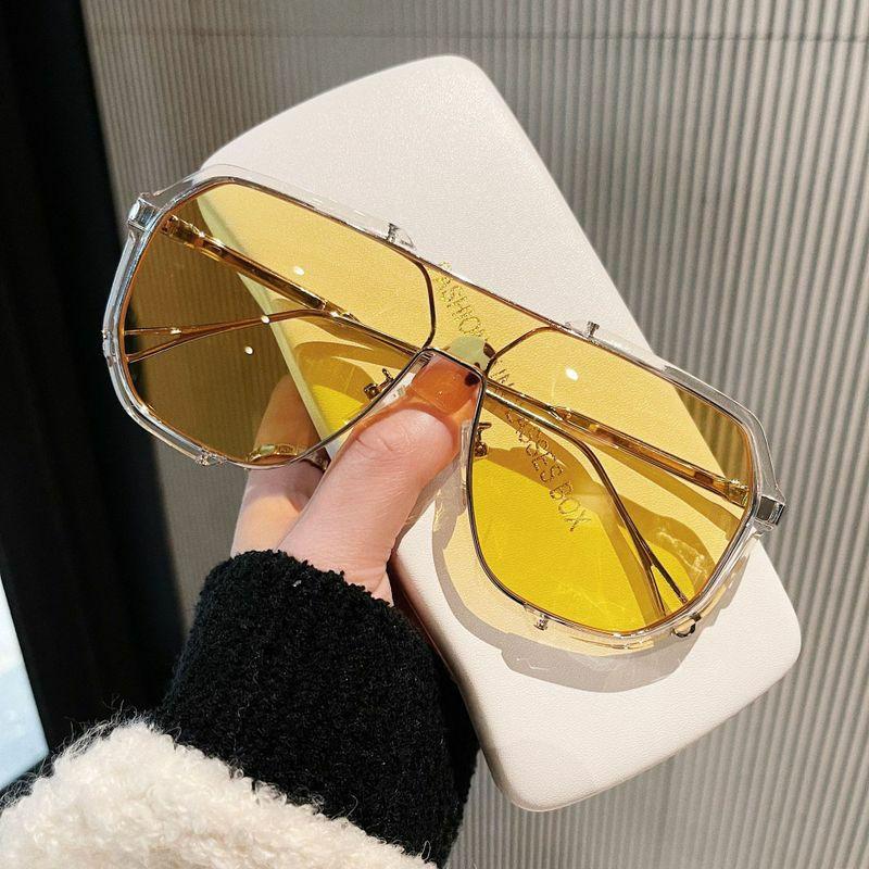 Women’s Sunglasses | classic style solid color ac square full frame women’s sunglasses Glasses Women's Sunglasses