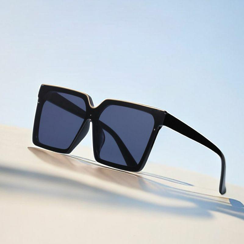 Women’s Sunglasses | Retro Streetwear Commute Solid Color Pc Square Metal Full Frame Sunglasses Glasses Women's Sunglasses