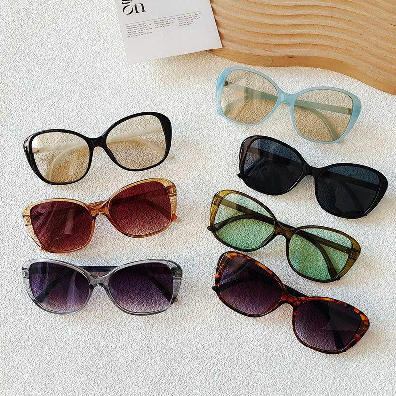 Women’s Sunglasses | Casual Hip-Hop Modern Style Geometric Pc Resin toad glasses Full Frame Sunglasses Glasses Women's Sunglasses