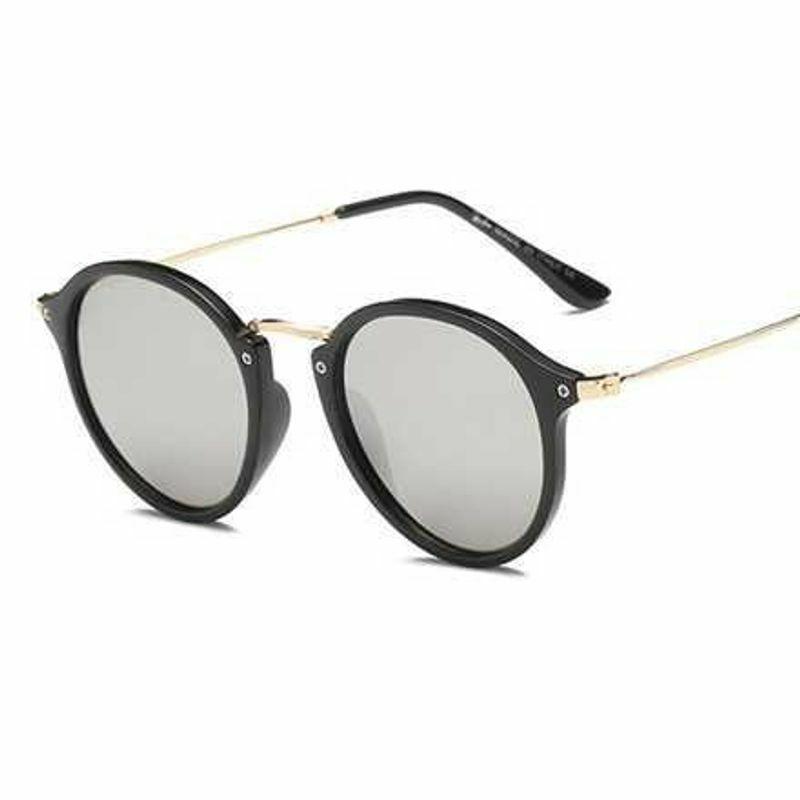 Women’s Sunglasses | Basic Solid Color Ac Round Frame Full Frame Sunglasses Glasses Women's Sunglasses