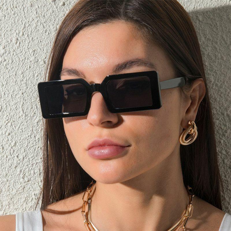 Women’s Sunglasses | fashion color block pc square full frame women’s sunglasses Glasses Women's Sunglasses