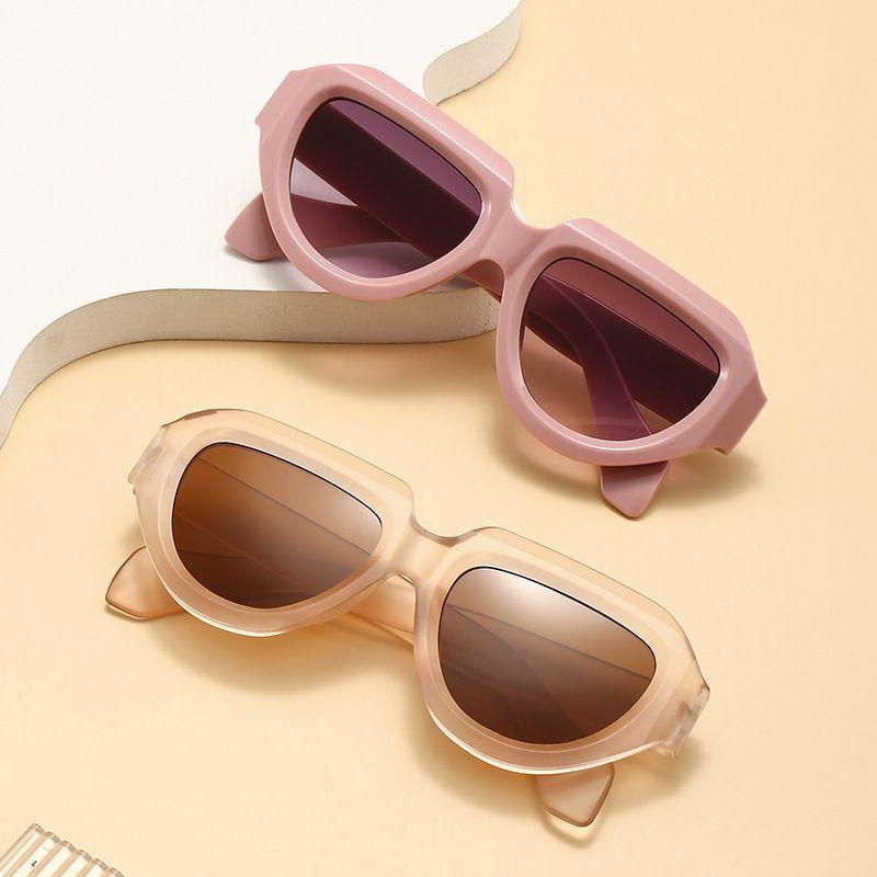 Women’s Sunglasses | Elegant Simple Style Geometric Ac Special-Shaped Mirror Full Frame Sunglasses Glasses Women's Sunglasses