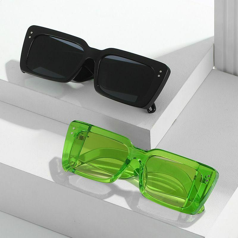 Women’s Sunglasses | fashion color block square pc square full frame women’s sunglasses Glasses Women's Sunglasses