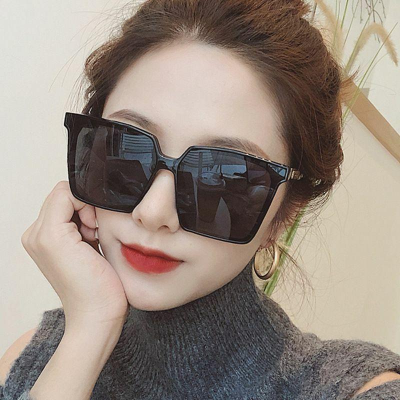 Women’s Sunglasses | korean fashion large frame sunglasses  personality glasses light and comfortable square sunglasses nihaojewelry wholesale Glasses Women's Sunglasses